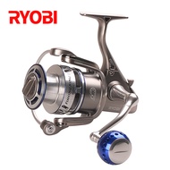 RYOBI Fishing King sipnning fishing reels1000-4000 6000 6+1BB gear ratio 5.0:1/5.1:1drag power2.5~10kg Metal Spool Reel Fishing