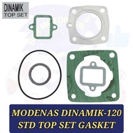 MODENAS DINAMIK DINAMIK120 DINAMIK 120 TOPSET GASKET CYLINDER BLOK HEAD BLOCK EXHAUST TOP SET STD ST