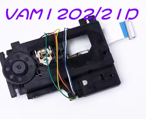 VAM1202/21LD VAM1202 VAM1201 Radio CD Player Laser Lens Optical Pick-ups Bloc Optique white line Spa