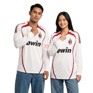 Acmln Away Final Athens 2006 2007 Ac mln Long Sleeve Football Jersey 06 07 JTI Store