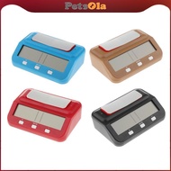 [PETSOLA] Chess Clocks,Professional Portable Digital Chess Board,Competition Count Up Down Chess Gam