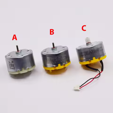 RK-500TB-13500 Micro Motor DC6V-12V 5600RPM Round 32mm Sweeper Robot Cleaner Carbon Brushed RC500 El