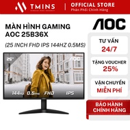 AOC Gaming Monitor 25B36X (25 inch FHD IPS 144Hz 0.5ms)