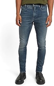 Men's D-STAQ 3D Slim Jeans, Antique Faded Blue Kloof D05385-d441-h104, 34W x 32L