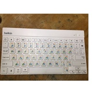 Belkin iPad 白色藍芽無線鍵盤
