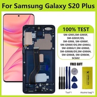 Super AMOLED LCD For Samsung Galaxy S20 Plus S20plus G985 G985F G985F/DS LCD Display Touch Screen As