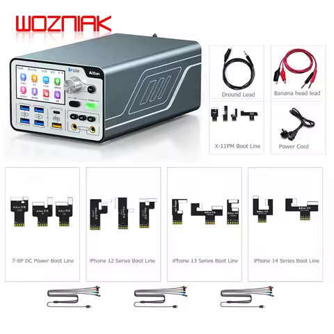 AiXun P3208 320W 32V/8A Portable Phone Repair Diagnostic Tool Power Supply With One Key Boot Power C