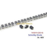 10 Pieces SS14 SMD IN5819 1N5819 Schottky Diode Rectifiers 1A 40V Shocky Patch Printer Levitic