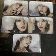 Gidle official two flash snow hat small card official product of gidle snow hat small card model