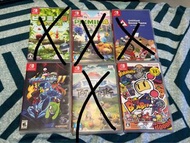 Switch game 皮克敏 皮克敏 無名鵝愛搗蛋 洛克人 炸旦人 夢可寶 阿爾宙斯