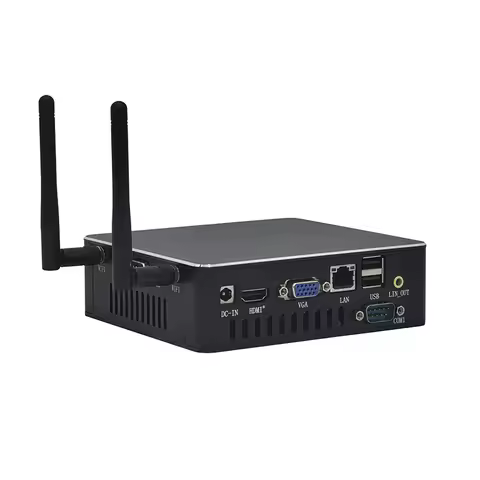 2026 ELSKY Compact Computer N67 Minipc 6th And 7th Gen Core I3 I5 I7 NANO Motherboard 4K Wide Voltag