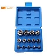 14PCS Female E Star Torx Socket Set E4-E24 E-Torx External Hex Socket Insert Nut