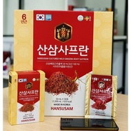 {New Arrival} Korean Red Ginseng Saffron HANSUSAM Korean Red Ginseng Saffron HANSUSAM, 30 packs x 50ml