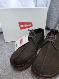 (全新有盒) Clarks Originals Desert Trek Sand Suede 深啡色絨面鞋 UK8 EUR42