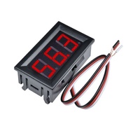 GAQQEE Voltage Meter 3 Wire 0.56" DC 0~99.9V Digital Voltmeter Gauge Tester Car Motorcycle Battery M