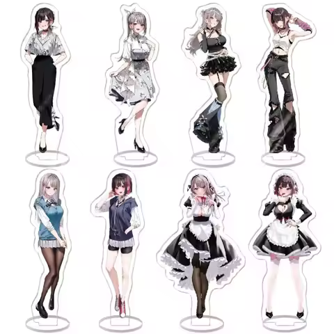 Anime Cartoon Role Play Shino Ren High Beauty Acrylic Human Shaped Bracket Desktop Ornament Stand Pr