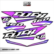 STRIPING HONDA VARIO 160 YEAR 2022 VARIATIONS (2)/VARIO 160/STIKER VARIO 160/STICKER VARIO 160/DECAL