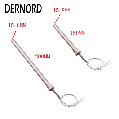 1/2'' Thread DC Cartridge Electric Heating Element 24v 36v 48v 60v 72v 200w/300w/500w/800w/1kw Immer