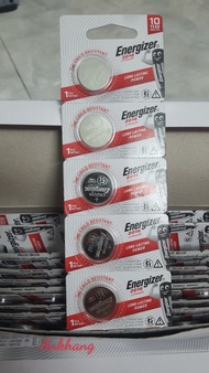 Vỉ 5 viên pin CR2016 / CR 2016 Energizer 3V Lithium - Hàng chính hãng