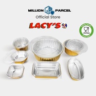 Lacy's Smooth-Wall Container | Aluminum Foil | Aluminium Foil Tray | Aluminium Tray with Lid | Bakin