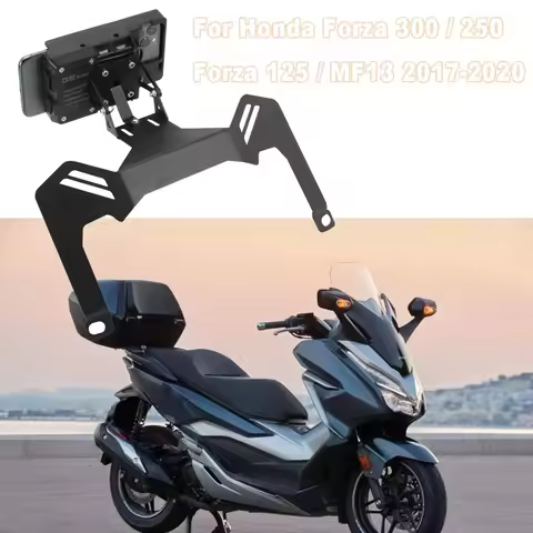 Motorcycle Accessories For Honda Forza 300 250 Forza 125 MF13 2017-2020 Phone Holder Stand Holder GP