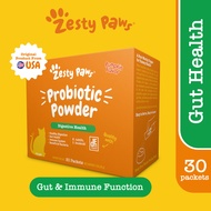 Zesty Paws Probiotic Powder For Cat - Pumpkin Flavor 30 Sachets (30g)(EXP:07 2027)