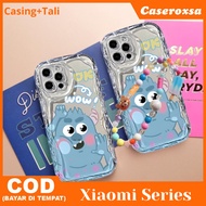 Xiaomi Redmi 9A 9C 10A 12 13C Note 10 4G 10S 13 4G Poco C65 M5S M6 Pro 5G Case Cartoon Monster Littl