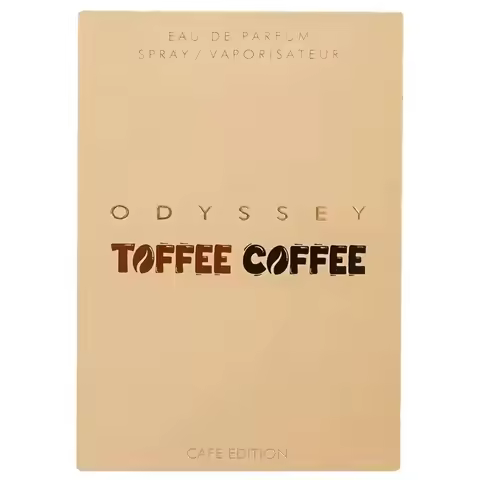Armaf Odyssey Toffee Coffee EDP 100ml (3.4 fl oz), Gourmand Coffee Caramel Fragrance, Cafe Edition