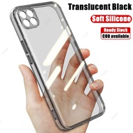 For Samsung Galaxy A22 A22s 5G 6.6 inch SM- A226B A226BDS A226BR Soft Translucent Black Silicone Fle