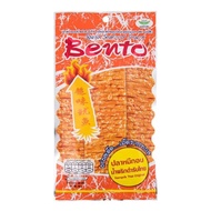 (ยกลัง)เบนโตะปลาหมึกอบทรงเครื่อง4กรัมมี5รสชาติให้เลือกบรรจุ14ซองx24แผง(Whole box) Bento baked squid 