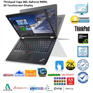 🚀 ThinkPad Yoga 460, 💻14" QHD (2560x1440p @Touchscreen) | Core™i5-6200U (Quad-Core @2.80GHz) 🎮GeForc
