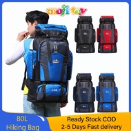 80L Camping Backpack Unisex Waterproof Outdoor Leisure Travel Bag Mountaineering Bag Hiking Bag