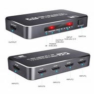 5合1輸出HDMI Switch 4K @ 60Hz超高清HDMI切換器 (無線遙控, 一件) PS4 PS5 XBOX#G889003331