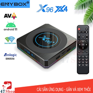 Android TV Box X96 X4 Amlogic S905X4 Android 11 Ram 4GB Bộ nhớ trong 32GB