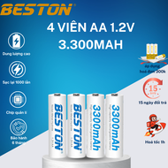 Bộ Sạc Pin BESTON M9501 sạc cả 2 loại 1.2V/1.5V AA AAA cổng sạc USB-C Sạc nhanh Tự ngắt Màn hình LCD