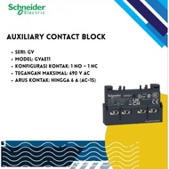 Schneider GVAE11 TeSys GV2 GV3 auxiliary contact 1 NO 1 NC