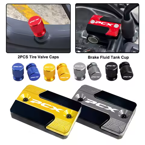 PCX Motorcycle Accessories Brake Fluid Tank Oil Cup For Honda PCX125 PCX150 PCX160 PCX 125 PCX 160 P