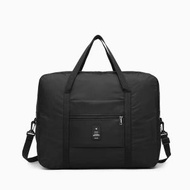 【特價品】大容量輕便摺疊健身旅行袋  多功能健身袋（黑色）#DH00000106