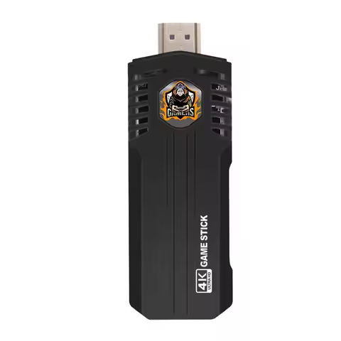 X8 Pro Game Stick 4K 64G With 30000+ Retro Games Emuelec 4.5 Wireless Gamepad 40+ Emulator Video Gam