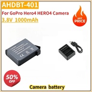 New Replacement Battery AHDBT-401 For Gopro Hero 4+ LED 2-Port USB Charger For GoPro Hero4 HERO4 Cam