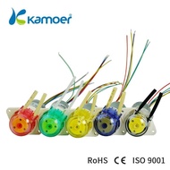 Kamoer KFS Mini DC Peristaltic ปั๊มปั๊มน้ำขนาดเล็ก12V/24V พร้อมปั๊มจ่ายไมโคร Percision สูงพร้อมมอเตอร์ DC แบบไม่มีแปรง