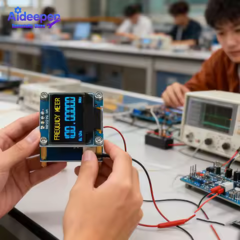 1kHz~100MHz RF Frequency Counter High-Precision Frequency Counter LED Display For Radio Transceivers