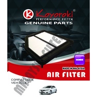 HONDA CIVIC(TRO/FB/FK) 1.8,2.0 PENAPIS AIR FILTER RHD-R1A-P 17220-R1A-A01