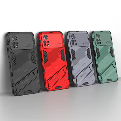Holder Case For Xiaomi Poco X4 Pro 5G Cover For Poco X4 Pro 5G Kickstand Shockproof Cover For Poco F