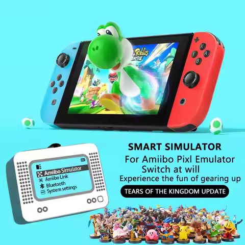 For Amiibo Pixl Emulator NFC Infinite Swipe Switch Smart Simulator Game Console Accesories For Ninte