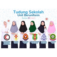 🔥READYSTOCK TSC🔥 Tudung Unit Uniform Sekolah Rendah Tudung Si Comel Unit Kokurikulum Pengakap Puteri