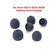 For Shure SE215 SE315 SE535 SE425 SE846 Memory foam Earplugs Standard Size M