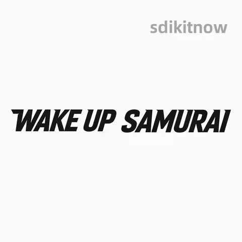WAKE UP SAMURAI Motorcycle Sticker For Cyberpunk 2077 Decal Waterproof motorbiker Bike scooter Helme