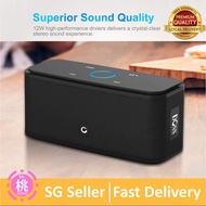 DOSS SoundBox Touch Portable Wireless Bluetooth Speakers with 12W HD Sound and Bass, 20H Playtime, T
