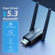 USB 3.0 Bluetooth 5.3 Adapter Wireless Bluetooth Adaptador USB Dongle for PC Speaker Mouse Keyboard Audio Receiver Transmitter